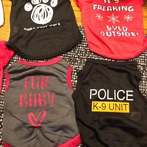 Dog shirts / clothing